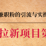 黑帽子CPA拉新项目实战班第二期，豆瓣兼职粉的引流与实操变现，单用户赚1300元佣金