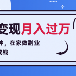 每天15分钟，在家做副业把声音变成钱，声音修炼变现资源月入过万！